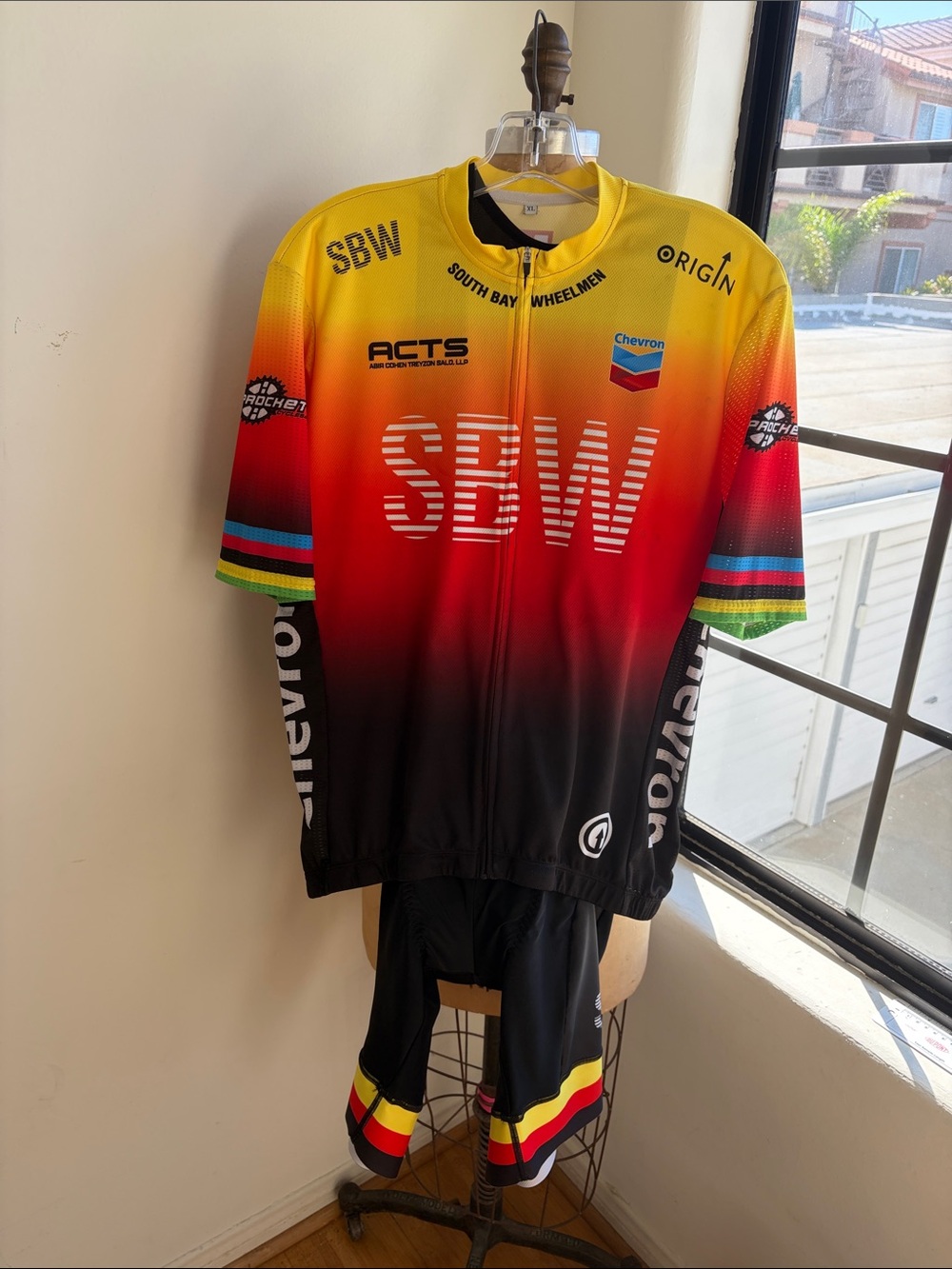 Cycling Kit South Bay Wheelman Made by Origin